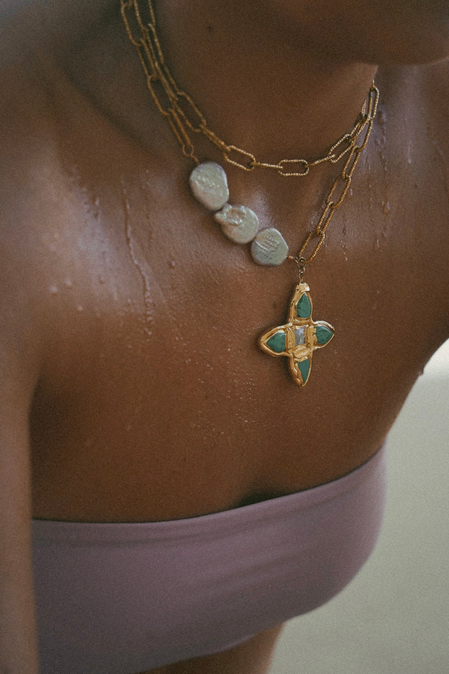 Isla Cross Necklace
