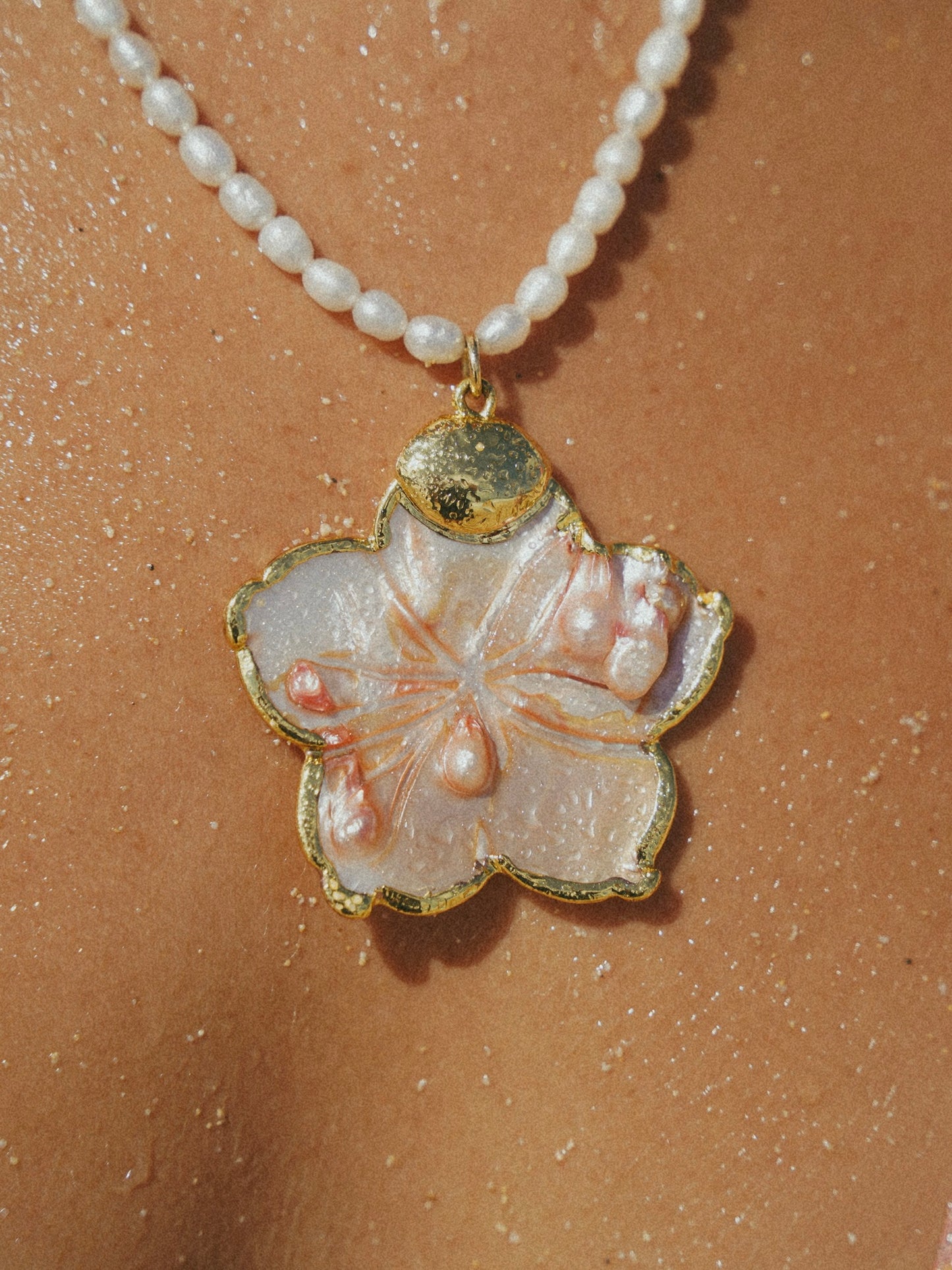 Hibiscus Necklace