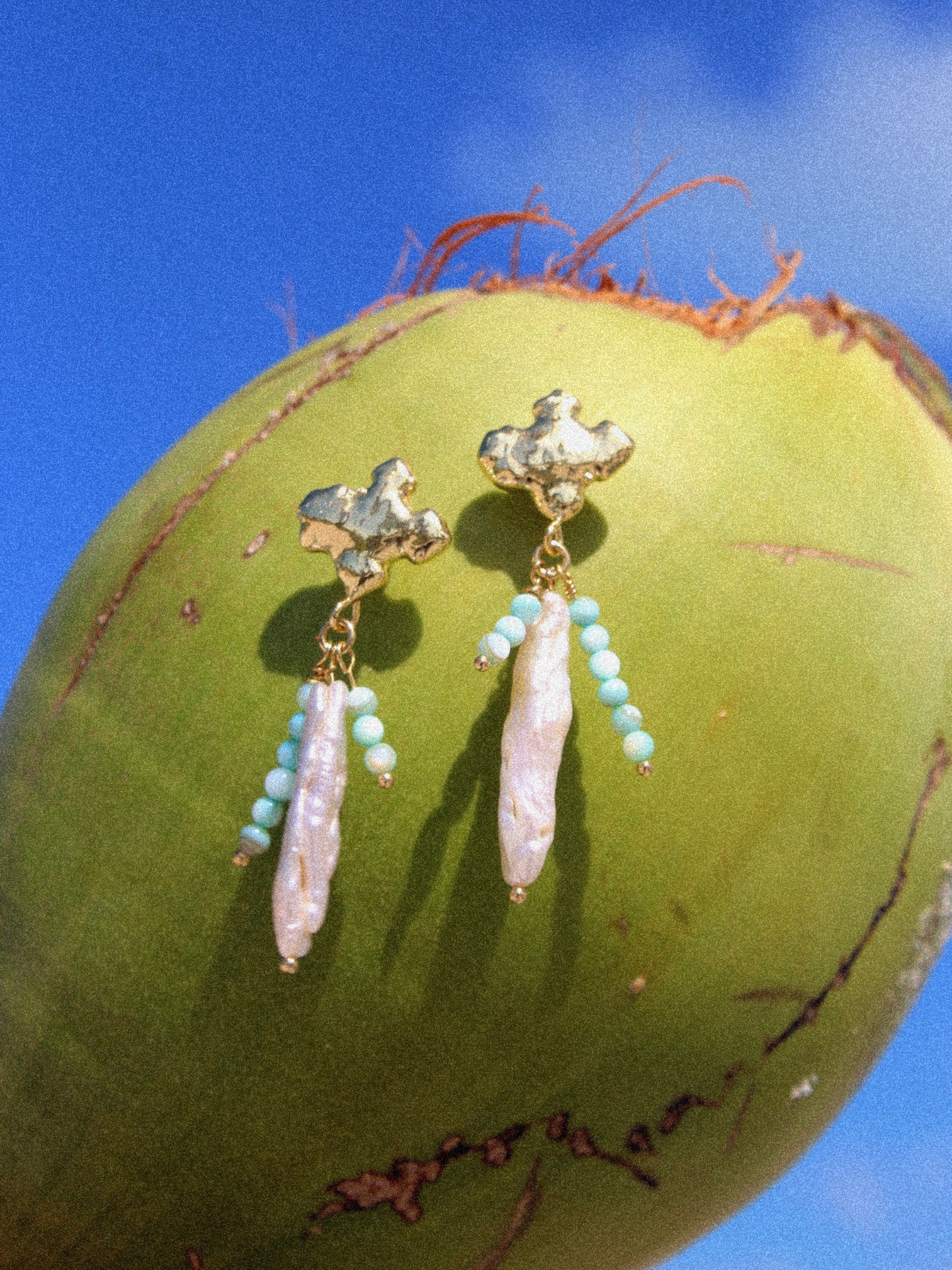 Isla Cross Earrings