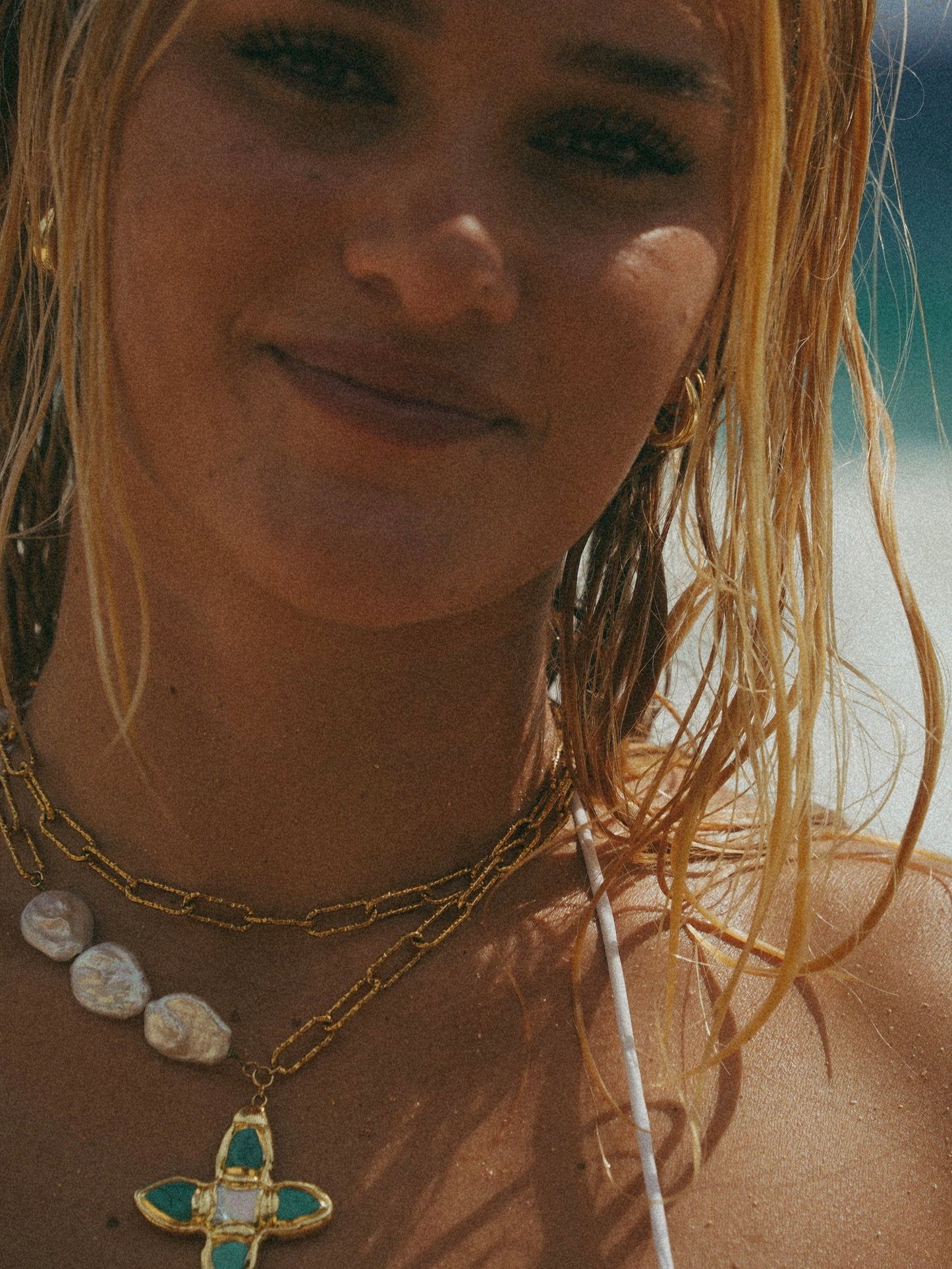 Isla Cross Necklace