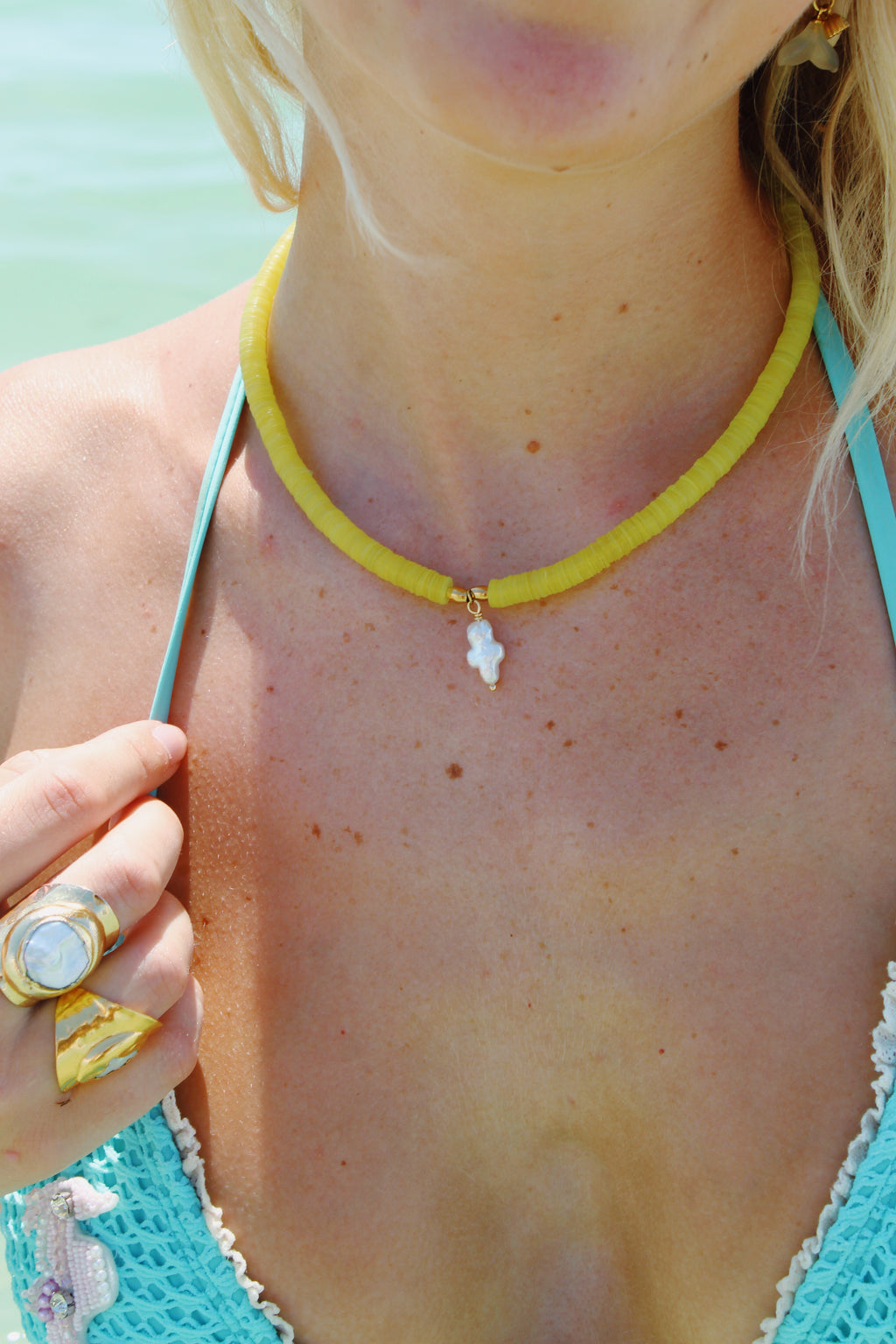 Summer Cross Necklace