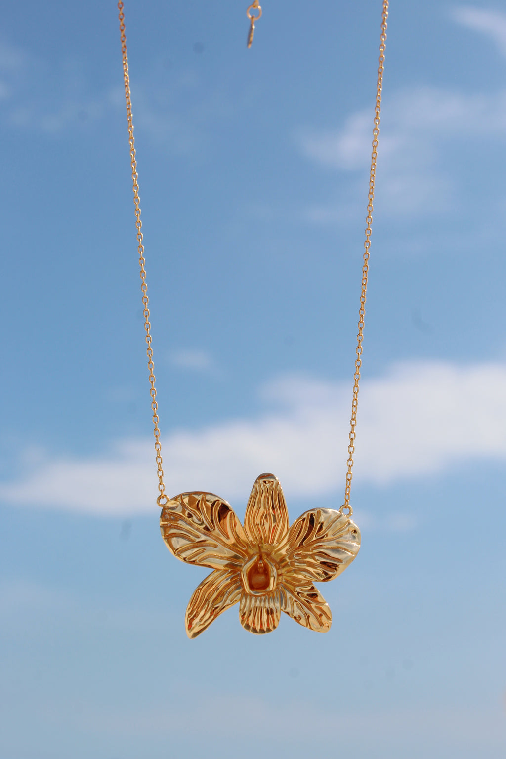 Orchid Necklace