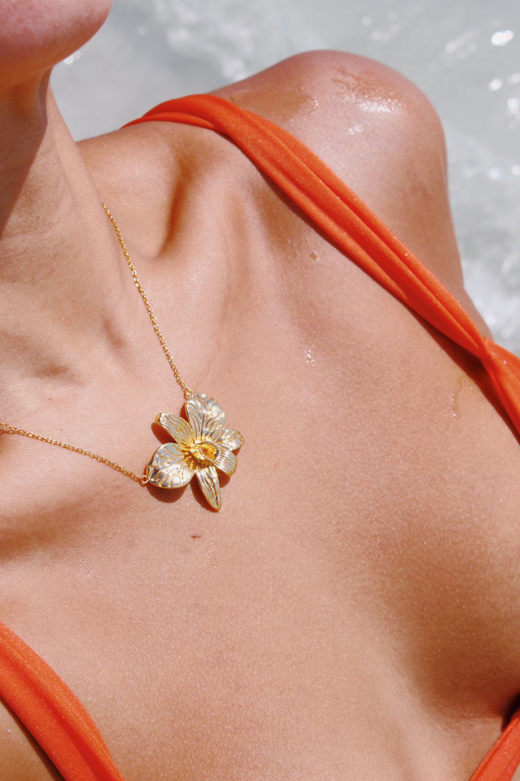Orchid Necklace