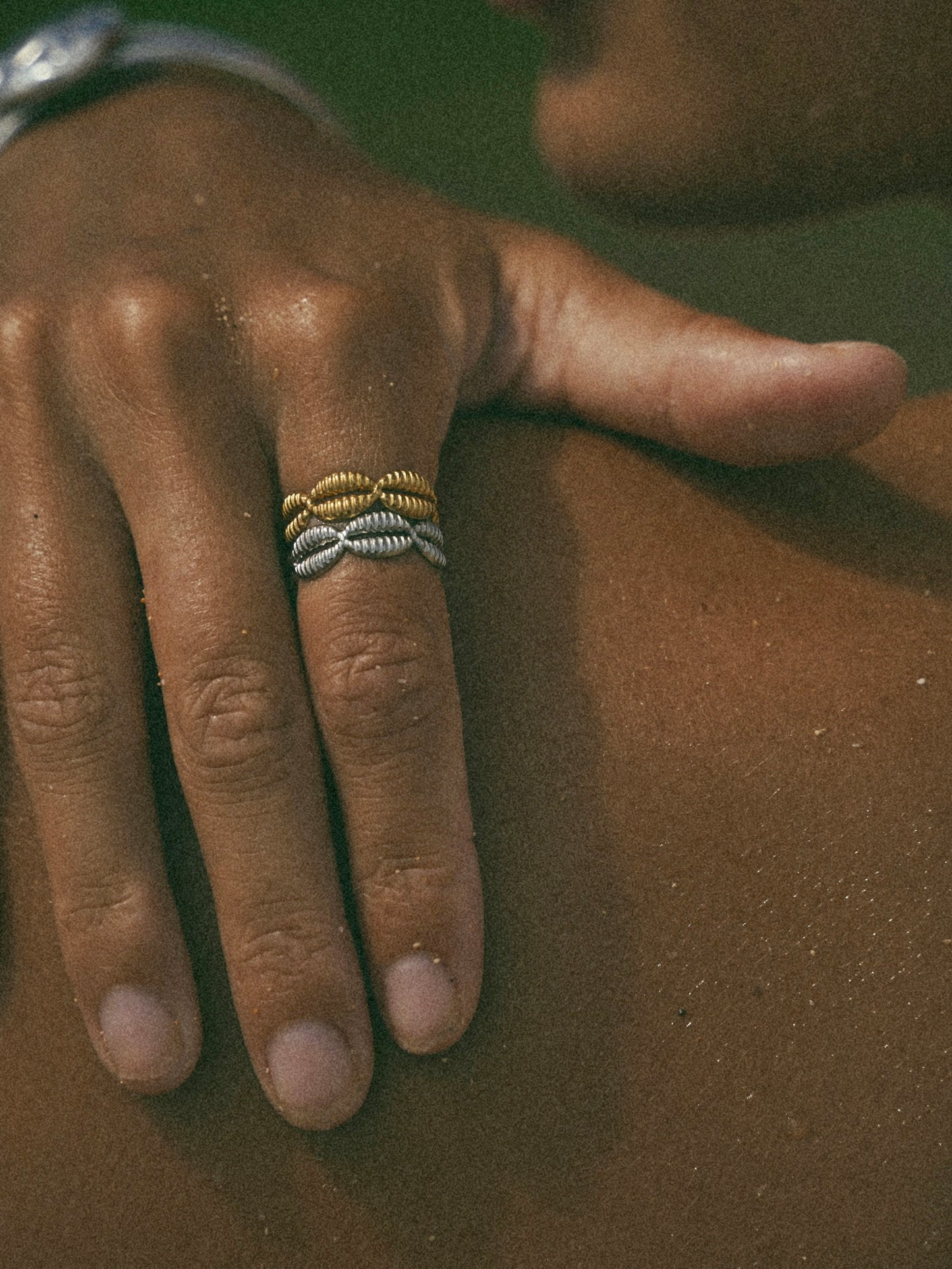 Cowrie Shell Ring