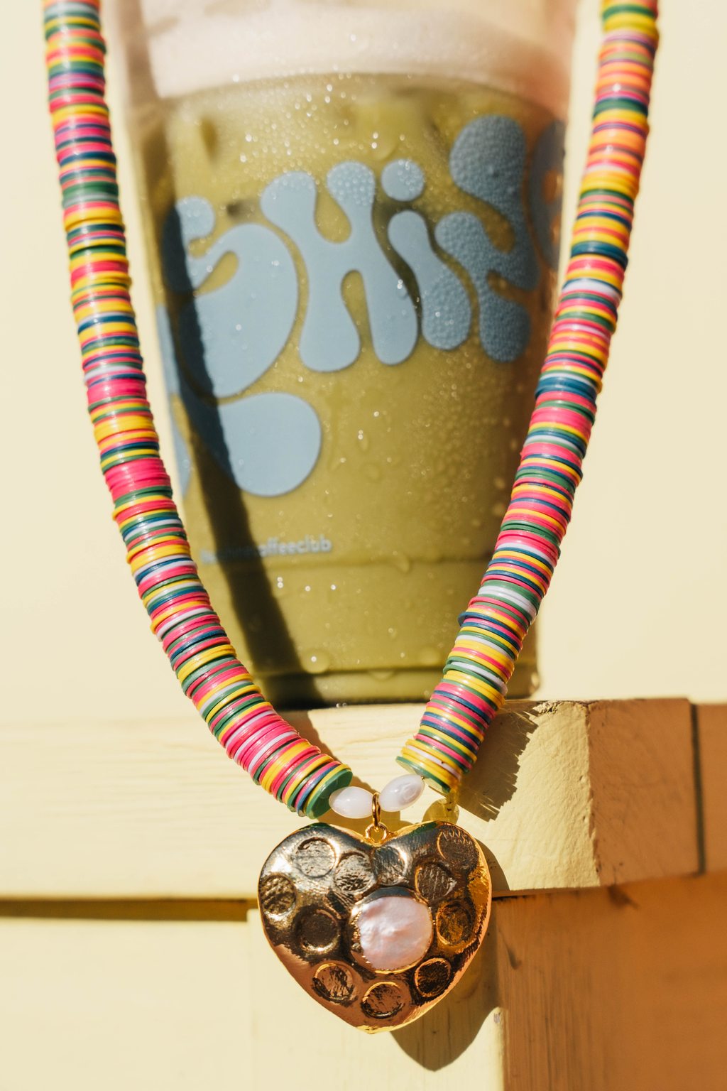 Rainbow Heart Necklace